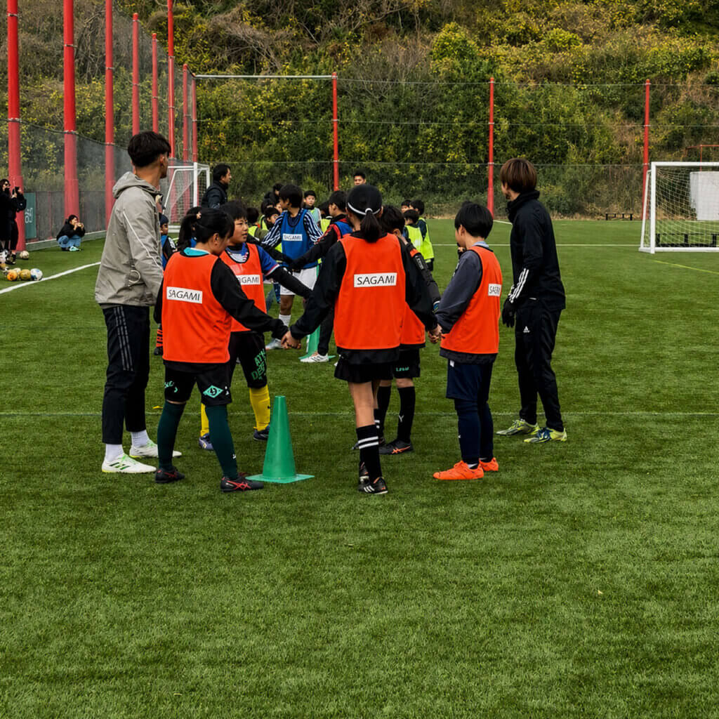 子どものサッカーイベント用ビブス