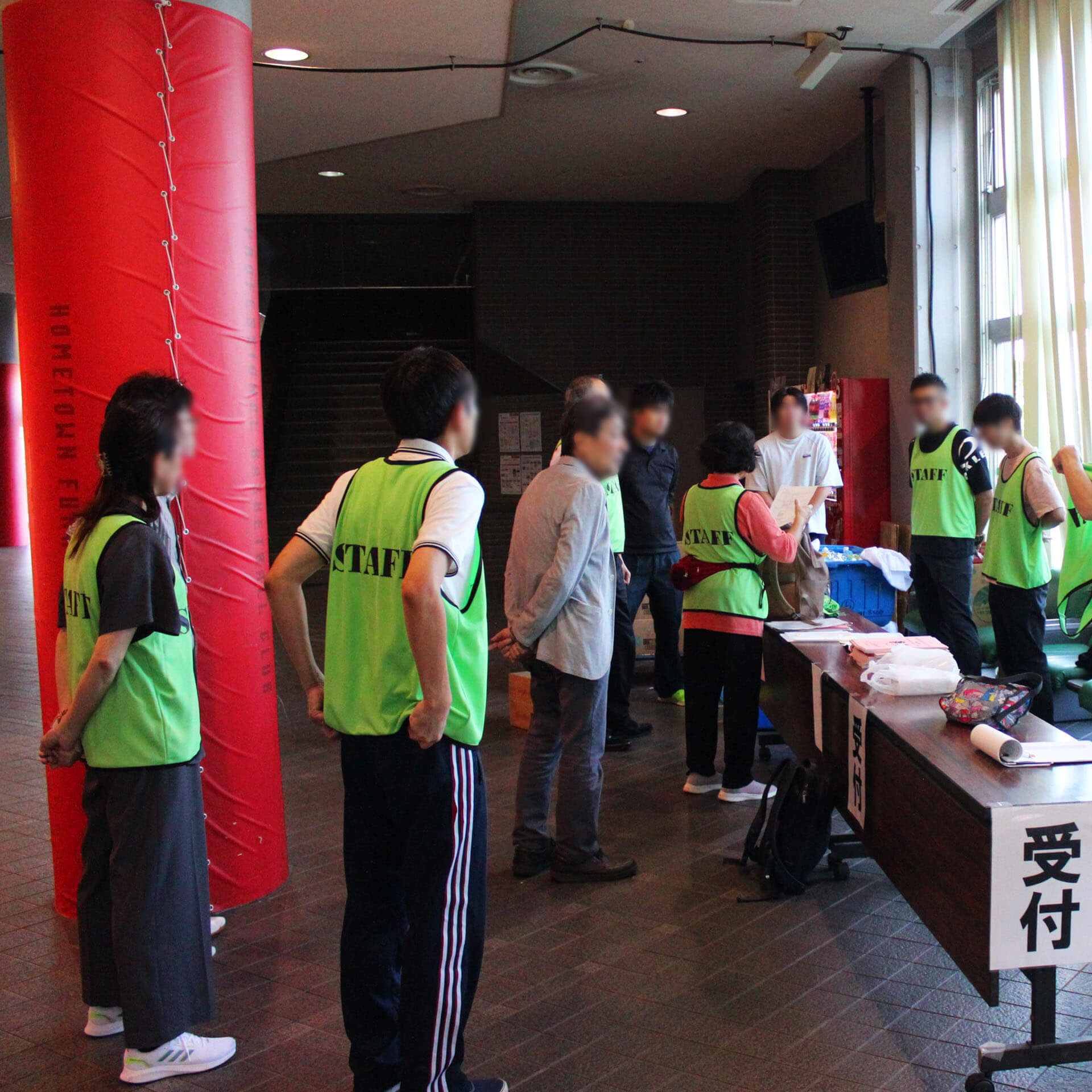 市役所労働組合のスタッフ用ビブス_01