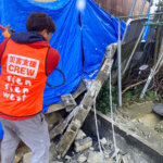 支援団体の能登地震災害支援ボランティアスタッフ用ビブス01